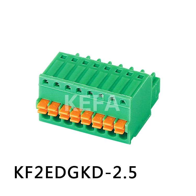 KF2EDGKD-2.5/2.54 pluggbar terminalblock
