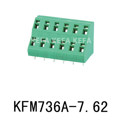 KFM736A-7.62 Plint av fjädertyp