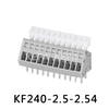 KF240-2,5/2,54 Plint av fjädertyp