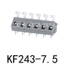 KF243-7.5 Plint av fjädertyp