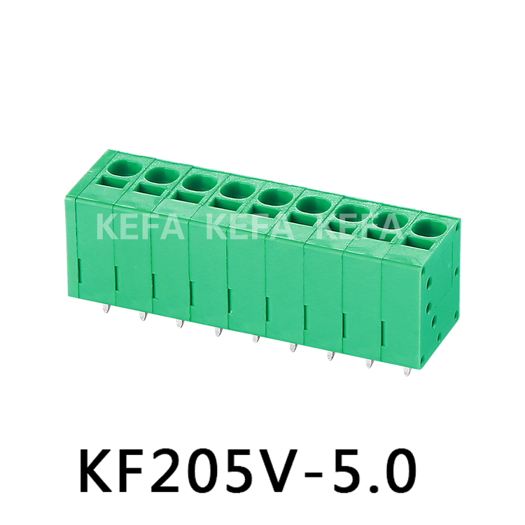 KF205V-5.0 Plint av fjädertyp