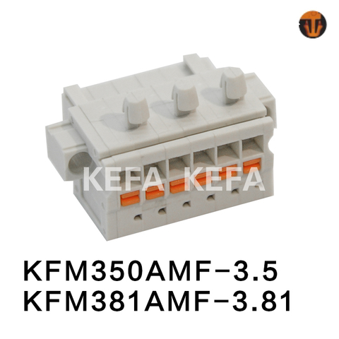 KFM350AMF-3.5/ KFM381AMF-3.81 pluggbara terminalblock