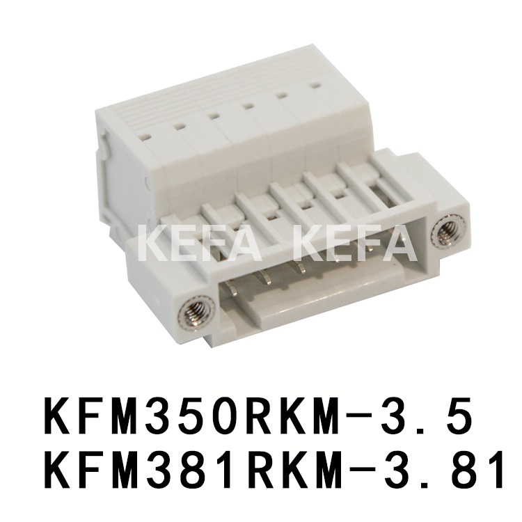 KFM350RKM-3.5/ KFM381RKM-3.81 pluggbara terminalblock