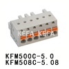 KFM500C-5.0/KFM508C-5.08 Pluggbar plint