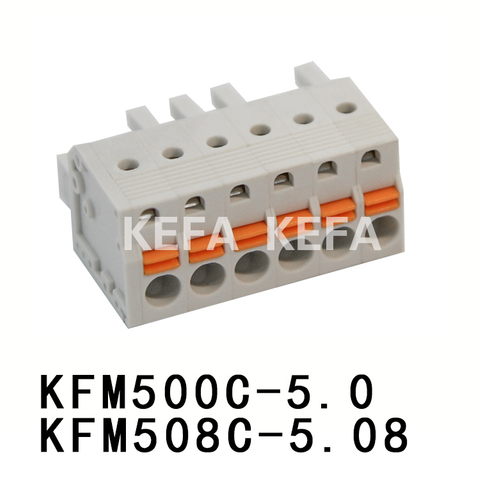 KFM500C-5.0/KFM508C-5.08 Pluggbar plint