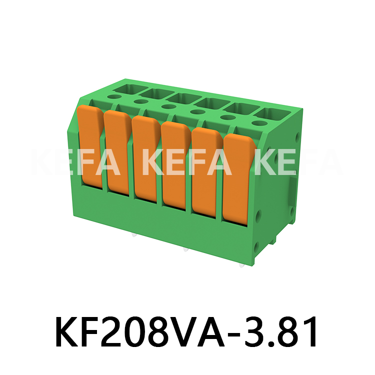KF208VA-3.5/3.81 Plint av fjädertyp