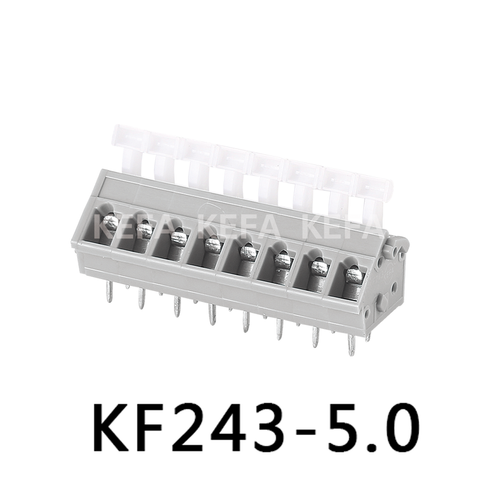 KF243-5.0 Plint av fjädertyp