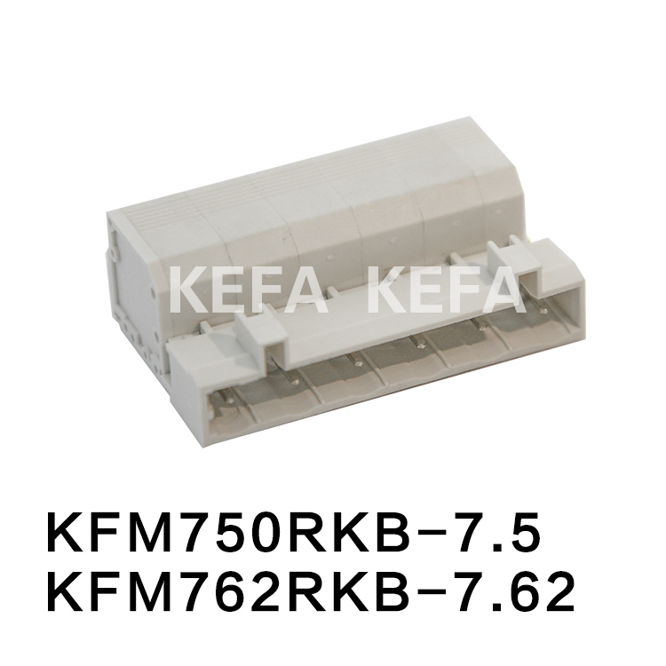 KFM750RKB-7.5/KFM762RKB-7.62 pluggbar terminalblock