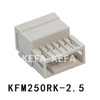 KFM250RK-2.5 pluggbara terminalblock