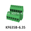 KF635B-6.35 PCB terminalblock