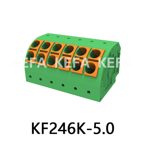 KF246K-5.0 Spring Type Terminal Block