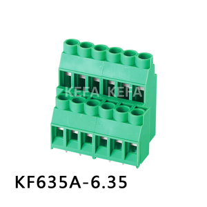 KF635A-6.35 PCB terminalblock