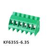 KF635S-6.35 PCB terminalblock