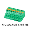 KF2EDGKDB-5.0/5.08 pluggbara terminalblock