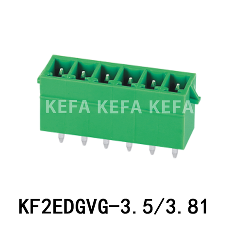 KF2EDGVG-3.5/3.81 pluggbara terminalblock