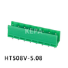 HT508V-5.08 pluggbara terminalblock