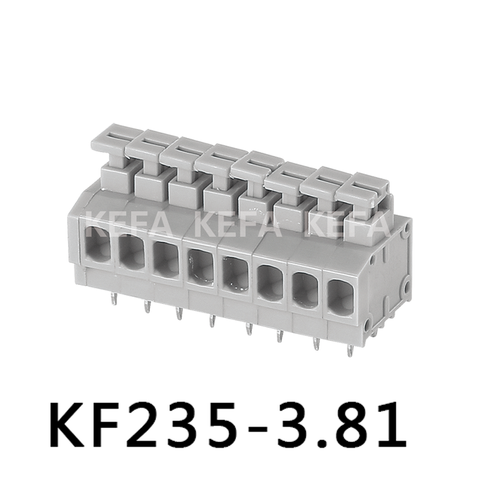 KF235-3.81 Plint av fjädertyp