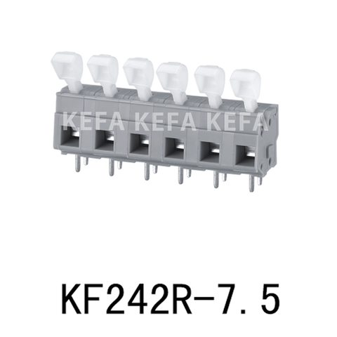 KF242R-7.5-3 Plint av fjädertyp