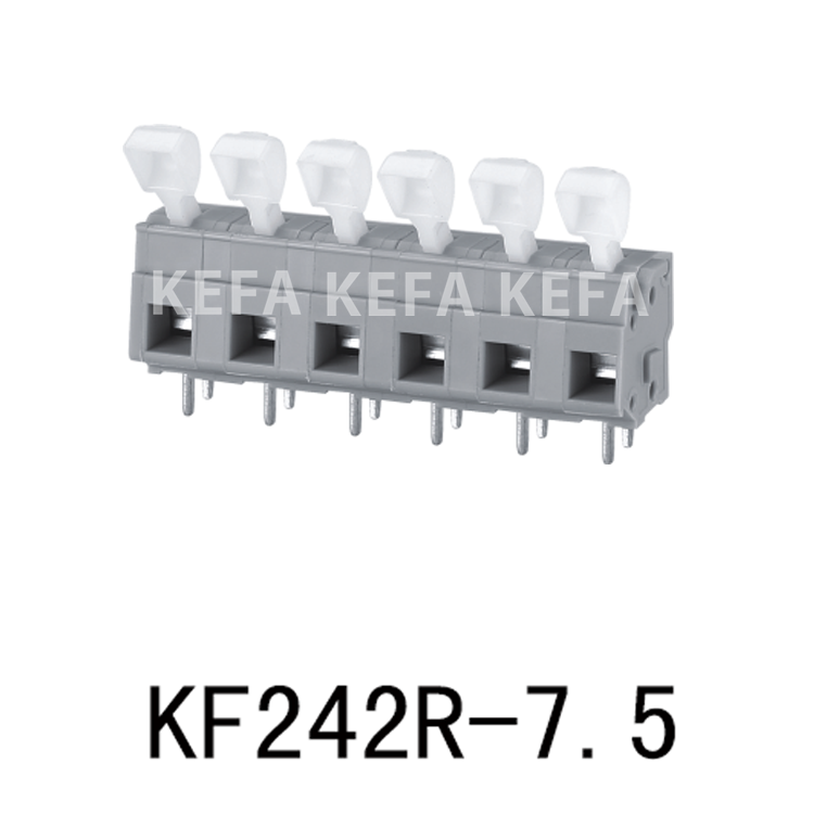 KF242R-7.5-3 Plint av fjädertyp