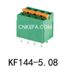 KF144-5.08 Plint av fjädertyp