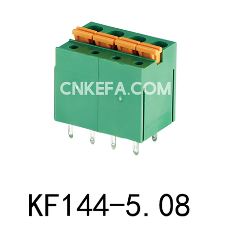 KF144-5.08 Plint av fjädertyp