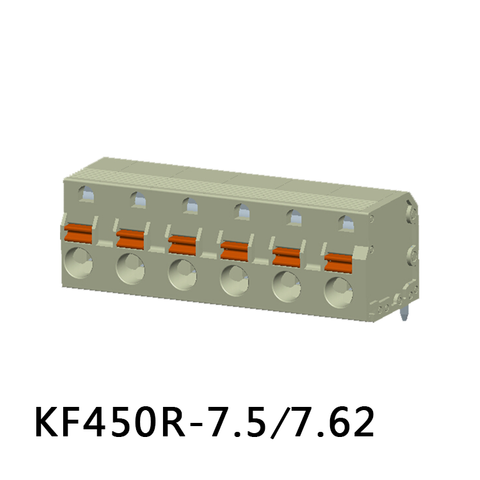 KF450R-7.5/7.62 Plint av fjädertyp