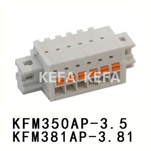 KFM350AP-3.5/ KFM381AP-3.81 pluggbara terminalblock