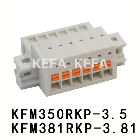 KFM350RKP-3.5/ KFM381RKP-3.81 pluggbara terminalblock