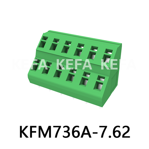 KFM736A-7.62 Plint av fjädertyp