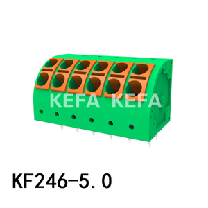 KF246-5.0 Spring Type Terminal Block