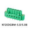 KF2EDGBM-5.0/5.08 pluggbara terminalblock