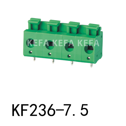 KF236-7.5 Plint av fjädertyp