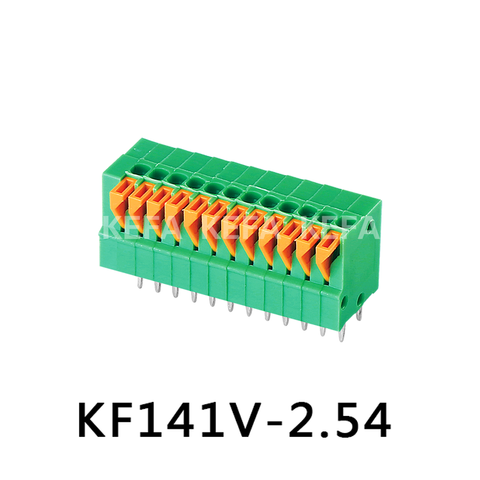 KF141V-2.54 Plint av fjädertyp