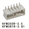 KFM350R-3.5/ KFM381R-3.81 pluggbar terminalblock