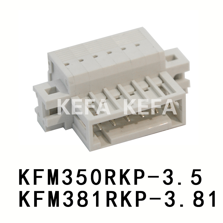 KFM350RKP-3.5/ KFM381RKP-3.81 pluggbara terminalblock