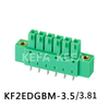 KF2EDGBM-3.5/3.81 pluggbara terminalblock