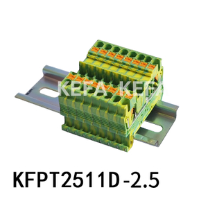 KFPT2511D-2.5 Din-skena plint