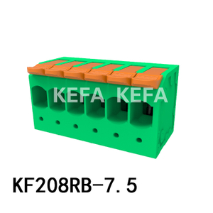 KF208RB-7.5 Terminalblock för fjädertyp