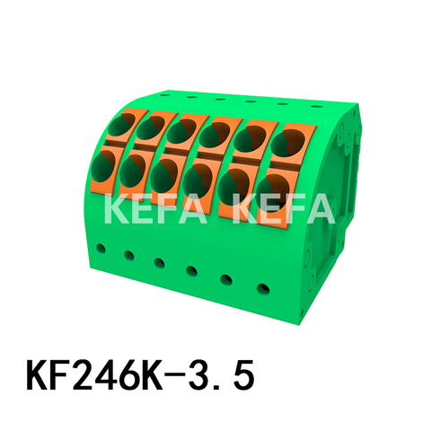 KF246K-3.5 Spring Type Terminal Block