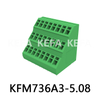 KFM736A3-5.0/5.08 Plint av fjädertyp