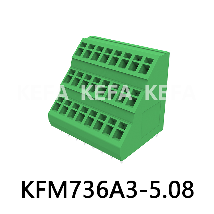 KFM736A3-5.0/5.08 Plint av fjädertyp