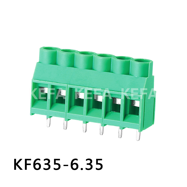 KF635-6.35 PCB terminalblock