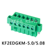 KF2EDGKM-5.0/5.08 pluggbara terminalblock