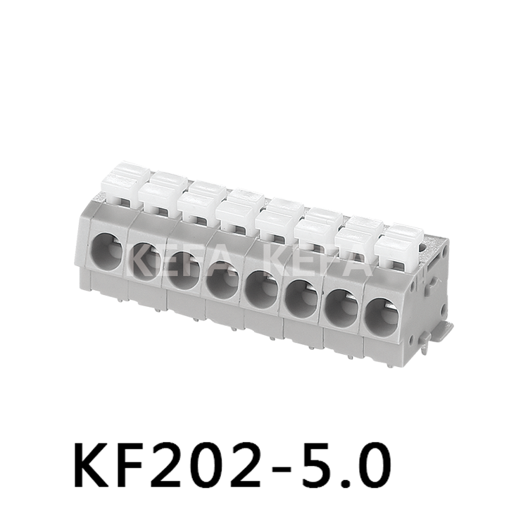 KF202-5.0 Plint av fjädertyp