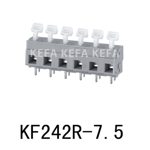 KF242R-7.5-1 Plint av fjädertyp