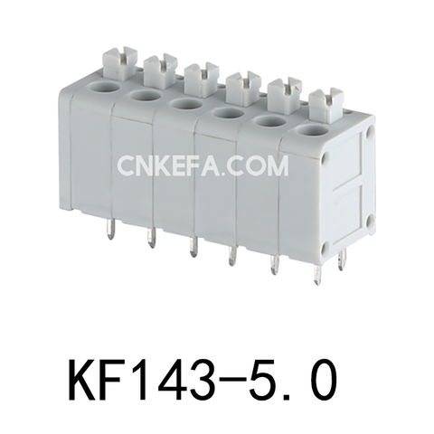 KF143-5.0 Plint av fjädertyp