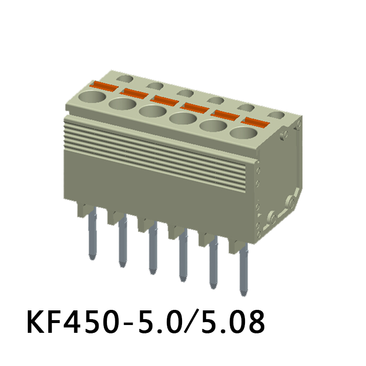 KF450-5.0/5.08 Plint av fjädertyp