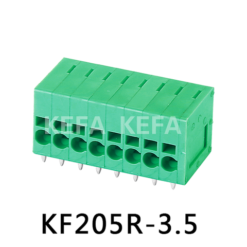 KF205R-3.5 Spring Type Terminal Block
