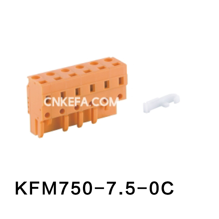 KFM750-7.5-0C pluggbara terminalblock