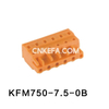 KFM750-7.5-0B pluggbar terminalblock